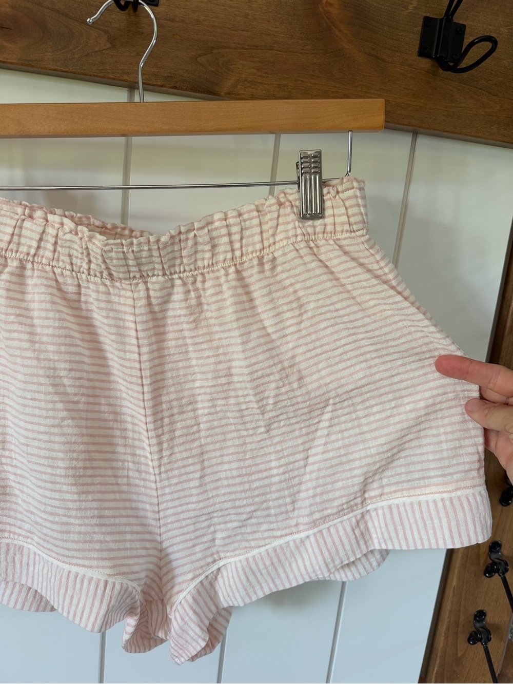 Eberjey Pale Pink Striped Cami & Shorts Sleep Set - Picture 5 of 6